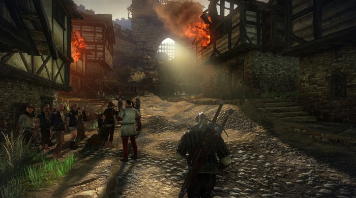 The Witcher 2 fuego