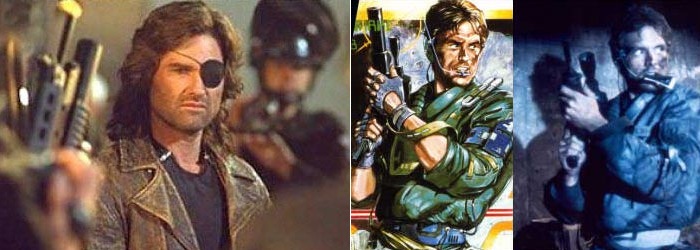 La portada de Metal Gear y su parecido con Terminator y Kurt  Russell