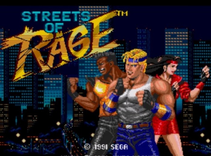 Streets of Rage Portada