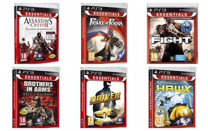Algunos PlayStation 3 Essentials