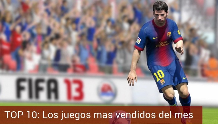 FIFA 13 Juego mas vendido del mes