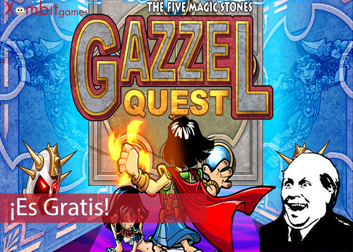 Portada Es Gratis Gazzel Quest