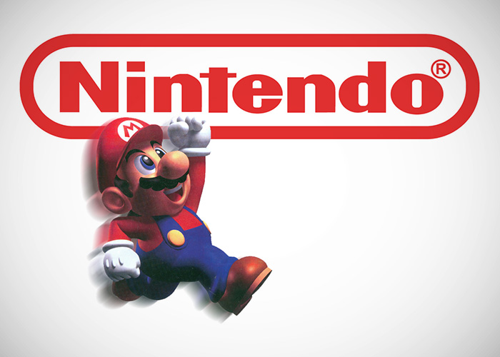 Logo de Nintendo y Mario