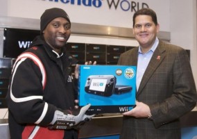 Reggie Fils-Aime vendiendo Wii U