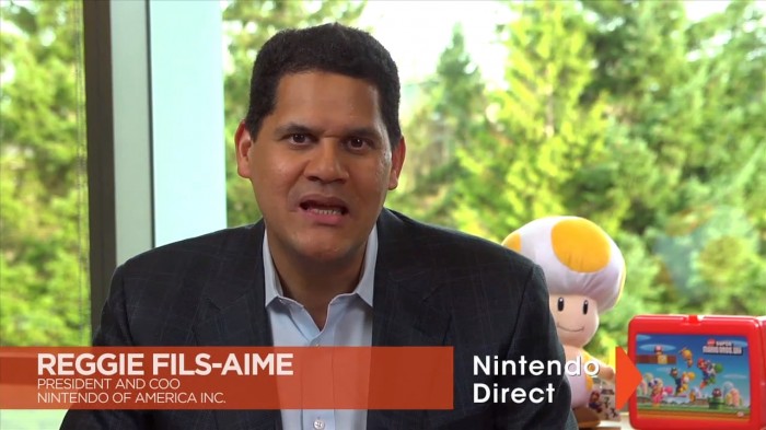 Reggie Fils-Aime en la Nintendo Direct