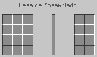 Interfaz mesa de ensamblado en Buildcraft