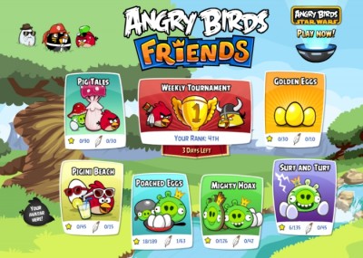 angry birds friends online facebook?