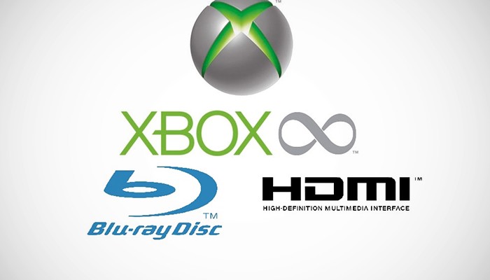 Logos de Xbox, Blu-ray y HDMI