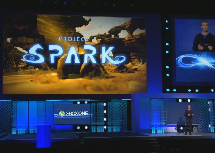 Project Spark en el escenario