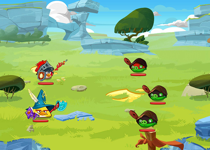 Angry Birds Epic Batalla