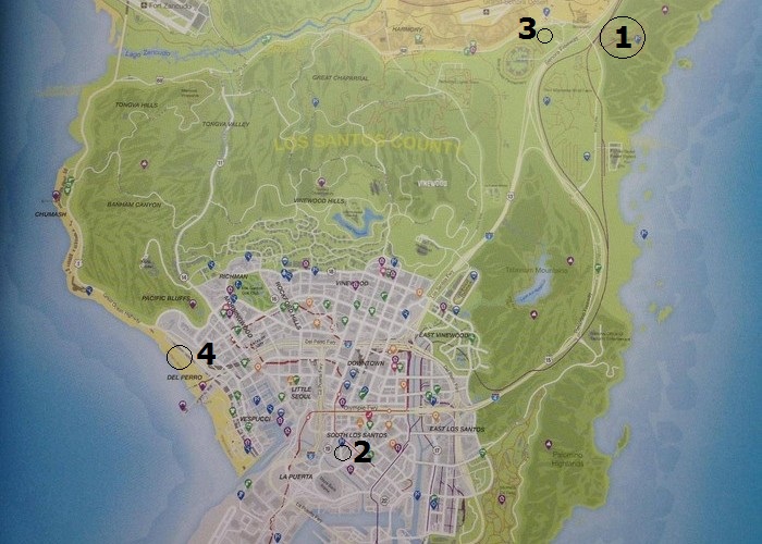 Mapa GTA