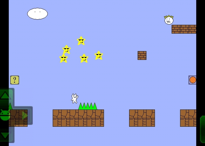 Syobon Action Cat Mario screenshot