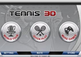 Tennis 3D portada