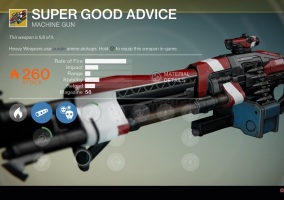 Destiny Super buen consejo