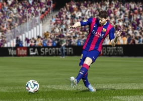 Imagen de FIFA 15 con Messi
