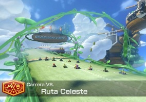 Mario Kart 8 Ruta Celeste