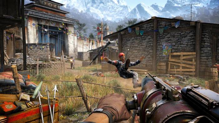 Imagen de una batalla Far Cry 4