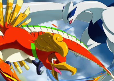 Lugia y Ho-oh en Pokémon Rubi Omega y Zafiro Alfa