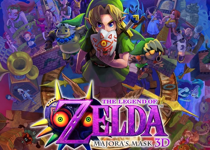 Zelda majora's mask 3d logo