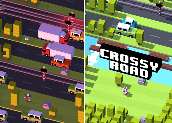 crossy road jumping games