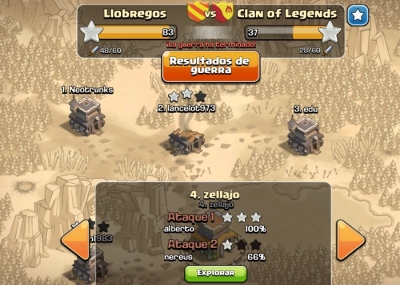 Errores típicos de la guerra de clanes en Clash of Clans