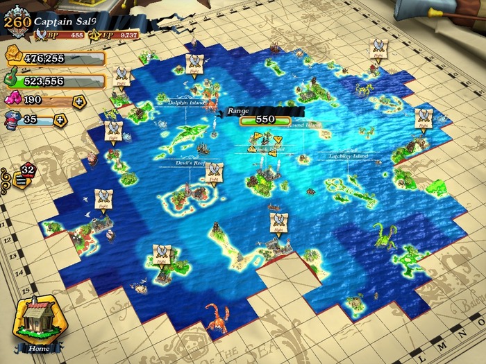 Mapa Plunder pirates