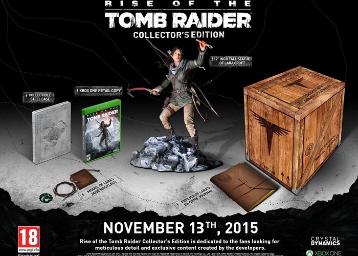 Rise of the Tomb Raider coleccionista