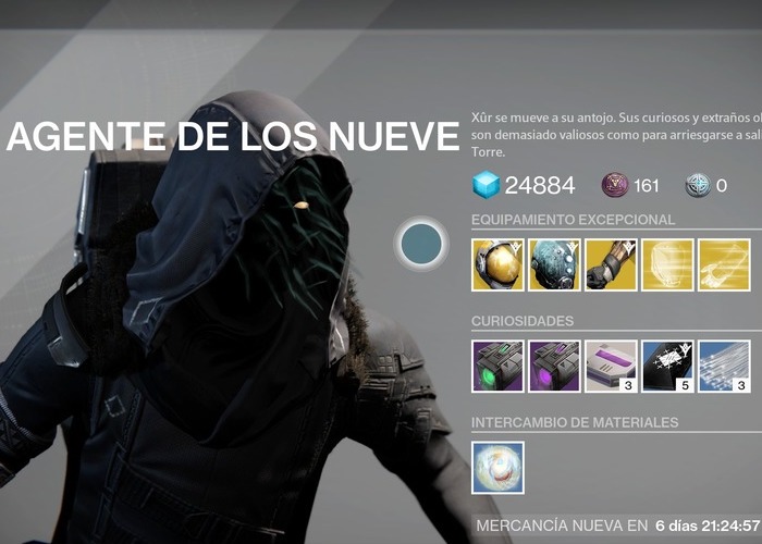 Destiny Xur 19 febrero