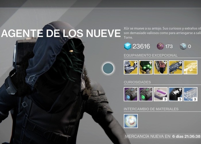 Destiny Xur 26 febrero