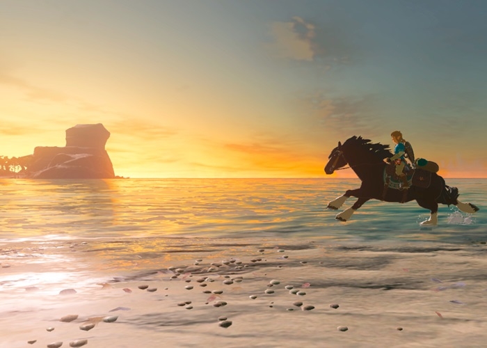 Zelda Breath of the Wild caballo