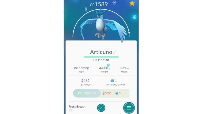Pokémon GO Articuno